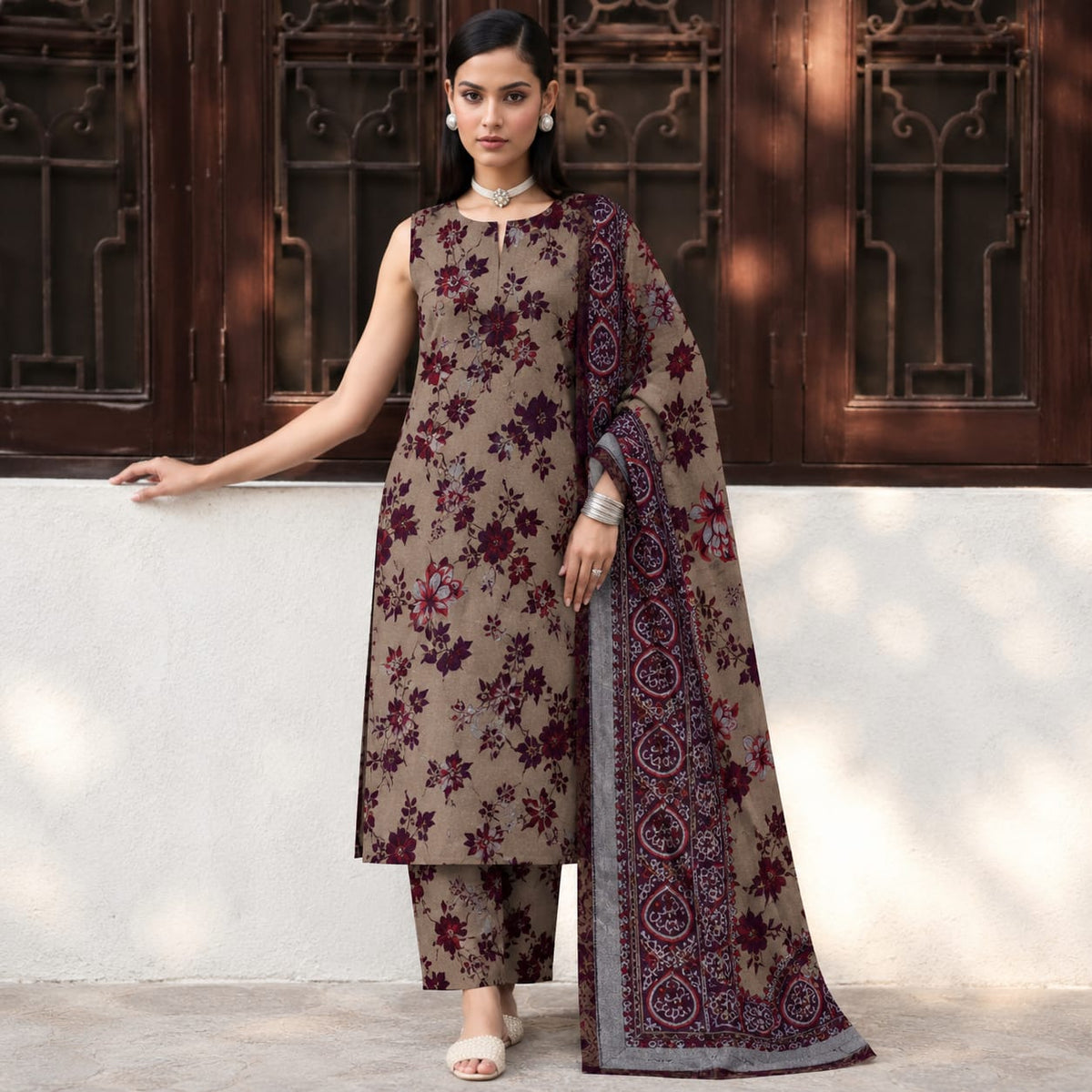Dhanak Mareena 3-Piece
