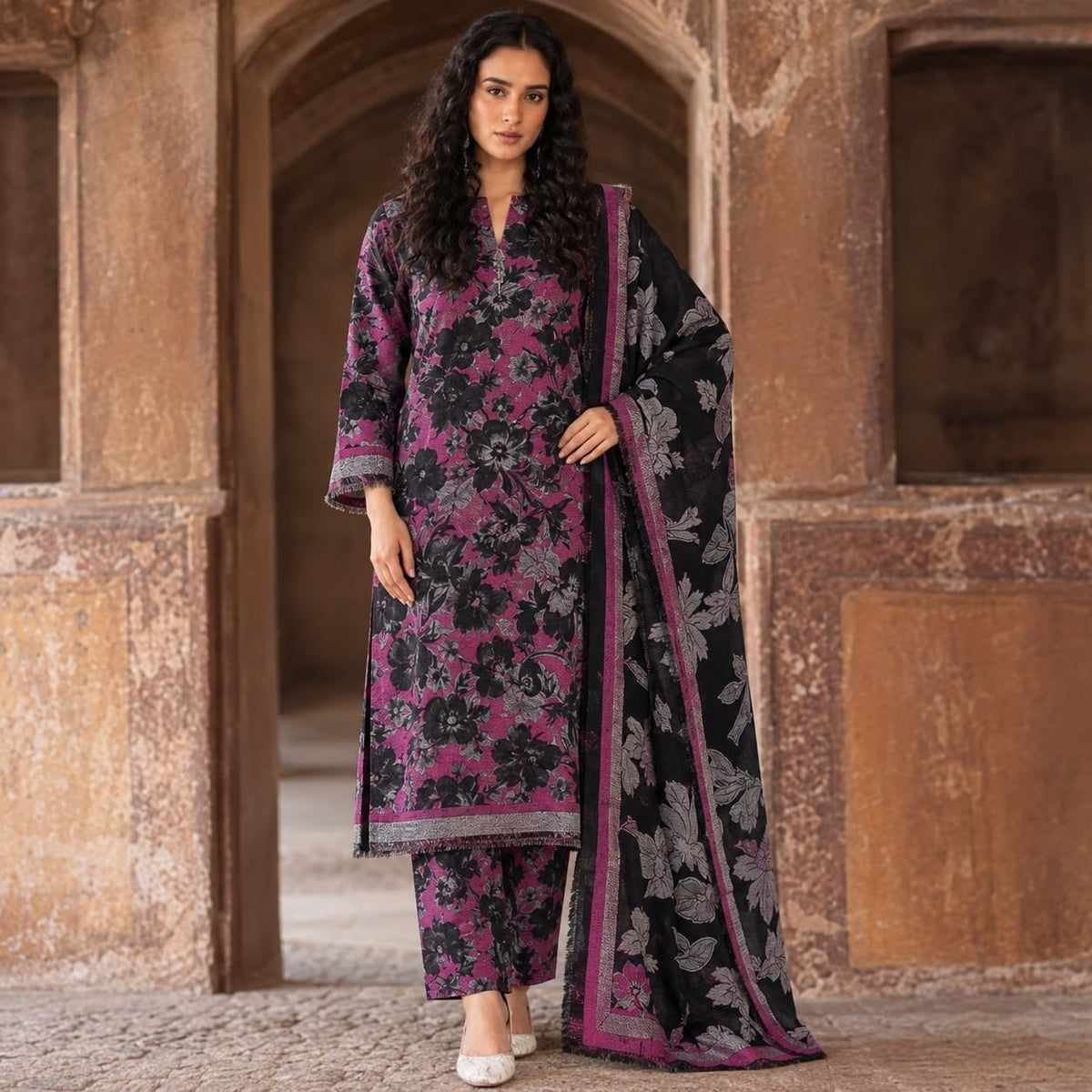 Dhanak Mareena 3-Piece
