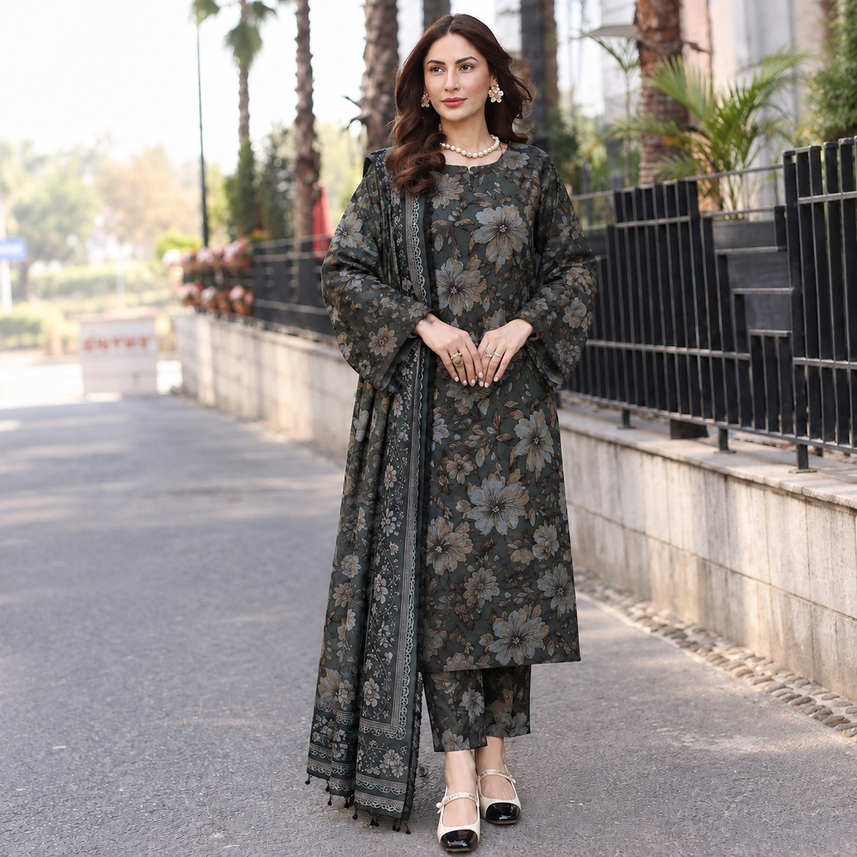 Dhanak Mareena 3-Piece
