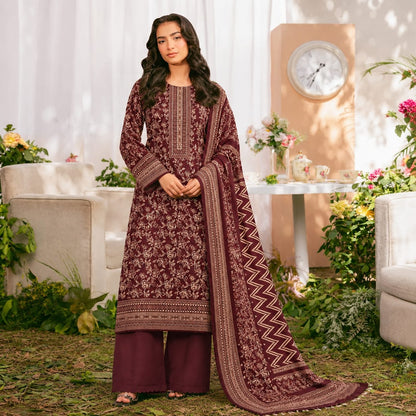 GUL-E-JAAN MARINA WOOL PRINTED 3PC