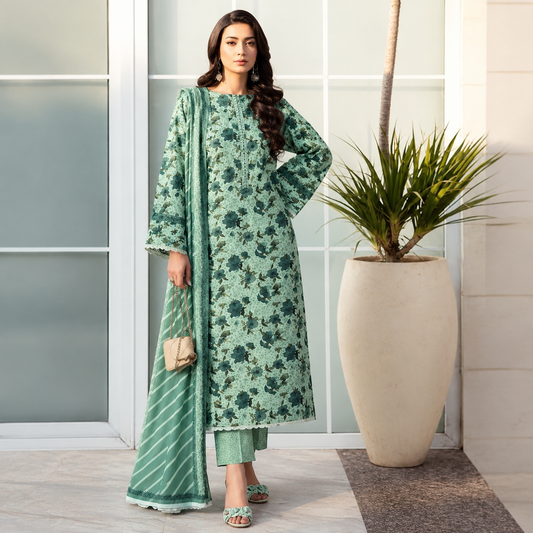Branded Classic Khaddar 3PC