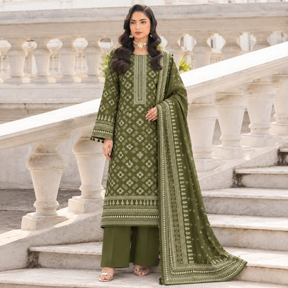 GUL-E-JAAN MARINA WOOL PRINTED 3PC