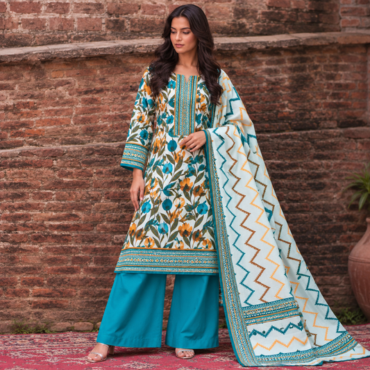Premium Khaddar 3pc