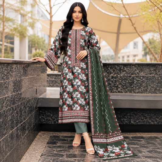 Premium Khaddar 3pc