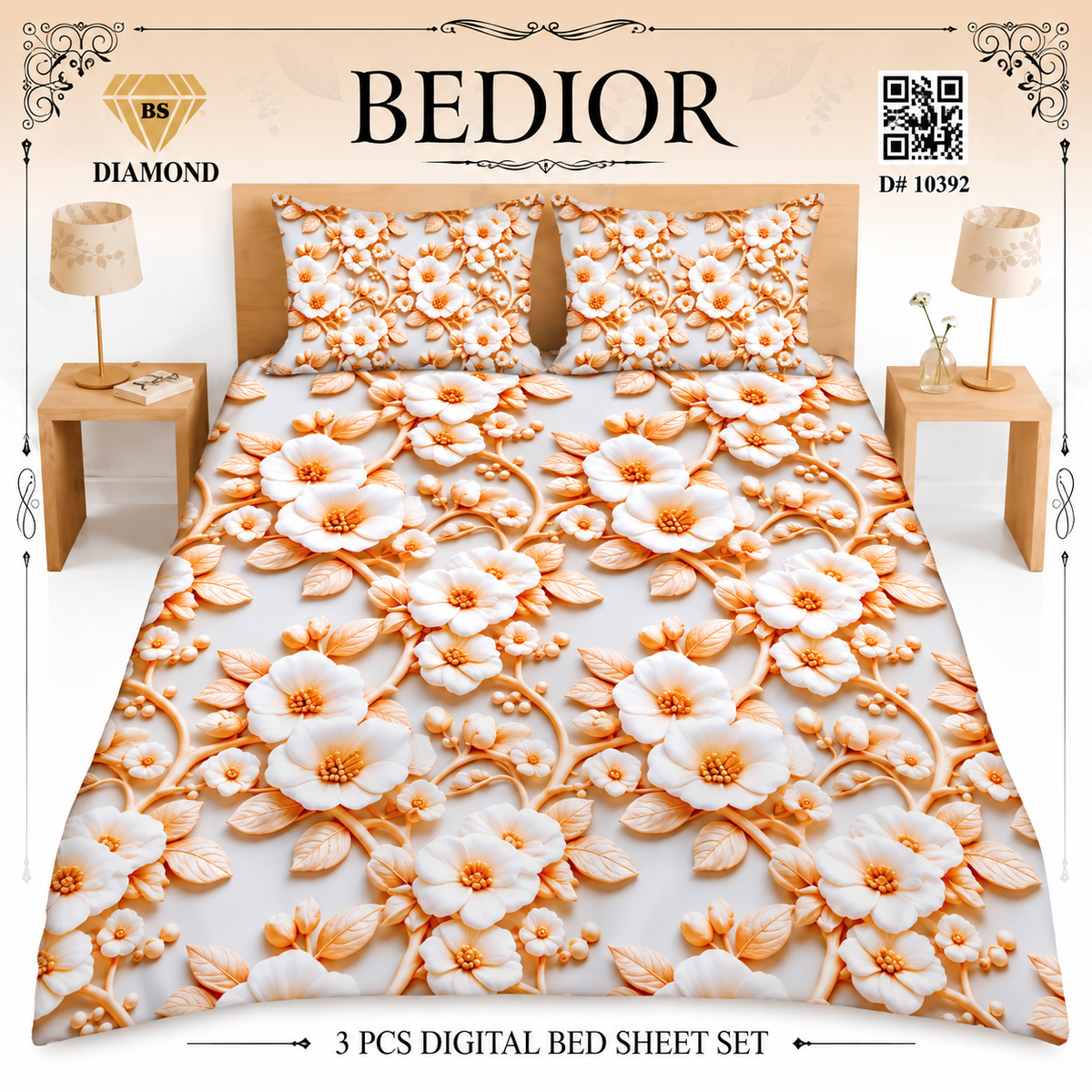3 PC BEDDING COLLECTION 10392