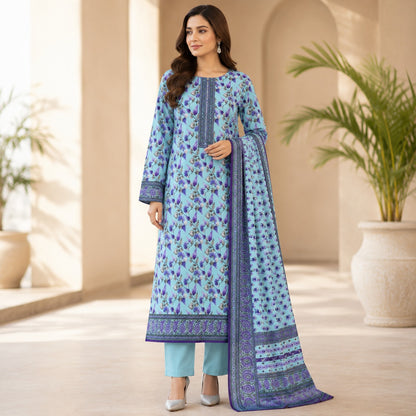 Noor Premium Lawn 3PC