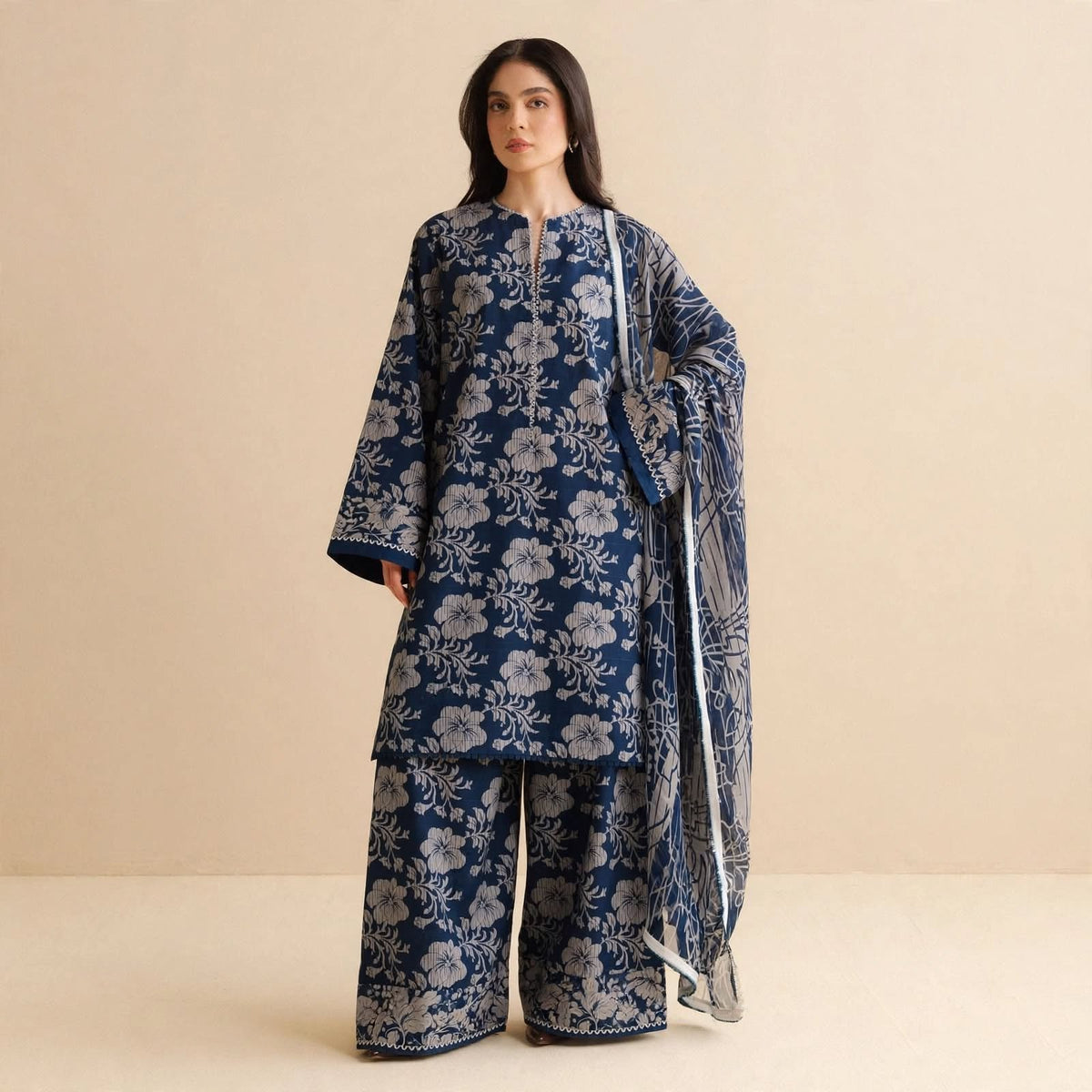 Branded Classic Khaddar 3PC