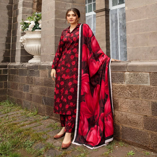 Branded Classic Khaddar 3PC
