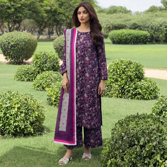 Branded Classic Khaddar 3PC
