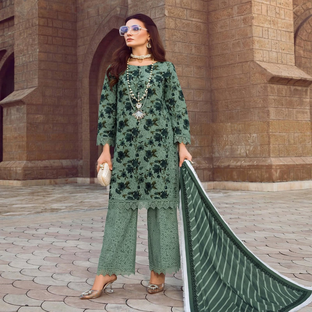 Branded Classic Khaddar 3PC