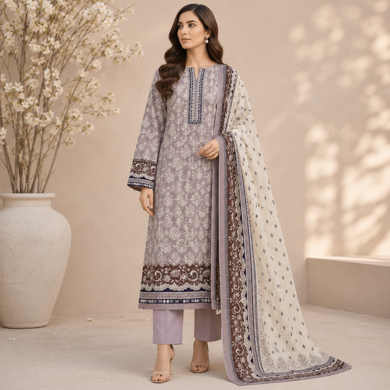 Noor Premium Lawn 3PC